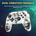 Miniatyrbillede 8 af 8: Kompatibel med Nintendo Switch Bluetooth Controller Gamepad Turbo Funktion White