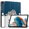 Pikkukuva 1 / 7: Kolminkertainen telinekotelo Samsung Galaxy Tab A9+ 11" - Cat Multicolor