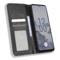 Pikkukuva 2 / 8: Nokia X30 5G Teline Puhelinkotelo Täysi Suojaus Lompakon Suojus - Musta Black