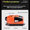 Miniatyrbillede 9 af 10: Punktlinjekrysslaser Spirit Level Multifunktionslaserniveau Red