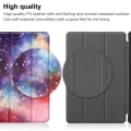 Miniatyrbillede 2 af 11: Nokia T21 Trifold Stand Sleep Wake Tablet Cover Case - Galaxy Multicolor