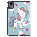 Miniatyrbillede 3 af 7: Til Lenovo Tab M11 Trifoldet Stativdæksel - Horse Multicolor