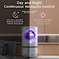 Pikkukuva 6 / 8: UV Attraction Light Mosquito Killer USB Electric Bug Zapper White