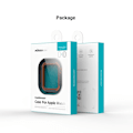 Miniatyrbild 3 av 7: Nillkin Apple Watch Series 6/5/4/SE 40mm Full Coverage skydd grå