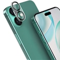 Pikkukuva 6 / 6: IMAK iPhone 16 / 16 Plus -puhelimelle Integroitu Kameran Linssikalvo Transparent