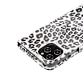 Miniatyrbillede 7 af 7: Leopardmønster tegnebogsovertræk til iPhone 12/12 Pro White