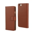 Pikkukuva 5 / 11: Iphone 6 Plus Plånboksfodral / Fodral Läder Red