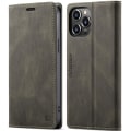 Pikkukuva 1 / 6: AUTSPACE A01 Retro Wallet Case for iPhone 13 Pro Max - Coffee Brown
