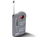 Miniatyrbild 1 av 7: Trådlös RF-signaldetektor Dold kameradetektor GPS-spårare Scanningsenhet grå