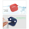 Miniatyrbilde 7 av 8: For AirPods 4 6 i 1 tilbehør Veske Stroppholder Ørekroker Halsstropp Nøkkelring - Mørk blå Blue