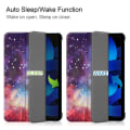 Miniatyrbillede 7 af 10: Apple iPad 10.9 2022 Slim fit tri-fold fodral - Space Multicolor