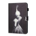 Pikkukuva 3 / 7: For iPad 10.2 (2021)/(2020)/(2019) Tablet Cover Stand Case - Girl Multicolor