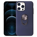 Miniatyrbillede 1 af 8: iPhone 13 Pro Max Fingerring TPU Hybrid Taske Kickstand - Blå Blue