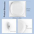 Miniatyrbillede 4 af 11: Trådløs oplader til A Watch AirPods Samsung Galaxy Watch Google Pixel Watch White