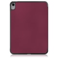 Pikkukuva 2 / 9: Kolminkertainen telinekotelo iPad 10.9 (2022) -tabletin suojukselle - Wien Red Wine red