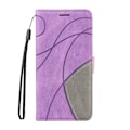 Miniatyrbillede 8 af 8: Til Xiaomi Redmi Note 14 4G KT-serie-1 dobbeltfarve tegnebog Purple