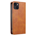 Pikkukuva 7 / 7: Lompakkoteline puhelimen kotelo iPhone 15 Plus kännykkäsuojukselle - ruskea Brown