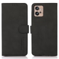 Miniatyrbillede 1 af 7: KHAZNEH Retro tegnebogsdæksel til Motorola Moto G32 4G Black