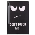 Pikkukuva 3 / 9: Tri-fold Stand Smart Case for Samsung Galaxy Tab S7 Plus - Don't Multicolor