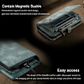 Miniatyrbillede 7 af 11: CASEME iPhone 13 Mini 2-in-1 Wallet Phone Shell - Blue Blue