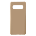 Pikkukuva 1 / 3: Rubberized Hard Plastic Phone Case for Samsung Galaxy S10 Plus - Gold Gold