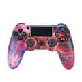 Pikkukuva 1 / 3: Langaton PS4-peliohjain, jossa kaiutin ja stereokuulokeliitäntä - Punainen taivas Red