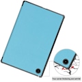Miniatyrbillede 6 af 9: Trifoldet stativetui til Samsung Galaxy Tab A8 10.5" (2021) - Lyseblå Light blue