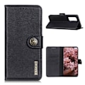Pikkukuva 1 / 8: KHAZNEH Wallet Stand Case for Xiaomi Mi 10T / Mi 10T Pro - Black Black