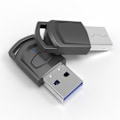 Miniatyrbillede 5 af 11: Til Sony PS5 PS4 PC Bluetooth USB 3,5 mm Audio Transmitter Trådløs modtager Black