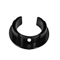Miniatyrbild 3 av 6: Bottom Circle Clasped Guard Ring till Xiaomi M365 Svart