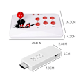 Miniatyrbild 7 av 8: Retro Arcade Game Console Konsol Joystick Fighting Game Stick Support 2000 spel Vit