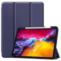 Pikkukuva 1 / 6: For iPad Pro 11 2021 Tri-fold Stand Tablet Case Cover - DarkBlue Dark blue
