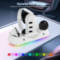 Pikkukuva 4 / 6: Meta Quest 3 VR Headset Controller Control -lataustelakka White
