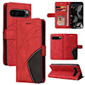Miniatyrbillede 3 af 10: Til Google Pixel 9 Pro XL KT-serie-1 dobbeltfarve etui Red