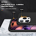 Pikkukuva 7 / 7: iPhone 16 Pro sormenrengasjalustan hybridikotelo Black
