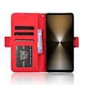 Miniatyrbillede 7 af 7: Wallet Stand Flip-telefonetui til Xperia 1 VI Red