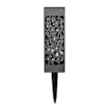 Miniatyrbillede 1 af 11: Havesollampe Dekorationslys Vejlys - varmt lys Black