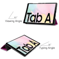 Pikkukuva 3 / 9: Tri-fold Stand Case for Samsung Galaxy Tab A7 10.4" Purple