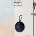 Miniatyrbild 3 av 11: Badrum Vattentät sugkopp Bluetooth Högtalare Trådlös Stödjer minneskort - Grå grå