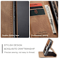 Pikkukuva 8 / 11: CASEME Retro lompakkokotelo Xiaomi Mi 11 - Ruskea Brown