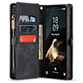 Miniatyrbillede 5 af 10: CASEME til Samsung Galaxy A55 5G 2-i-1 tegnebog taske - Sort Black