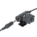 Pikkukuva 2 / 4: for Motorola GP328Plus Walkie Talkie Headset U94 PTT Two Way Radio Black
