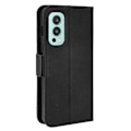 Miniatyrbillede 9 af 9: Wallet Stand Flip-telefonetui til OnePlus Nord 2 5G - Sort Black