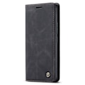 Pikkukuva 4 / 7: CASEME Retro Lompakkokotelo Samsung Galaxy A54 - Musta Black
