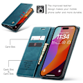 Pikkukuva 2 / 5: CASEME Retro lompakkokotelo iPhone 16 Pro Blue