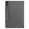 Pikkukuva 7 / 7: Kolmen taittotelineen älykotelo Samsung Galaxy Tab S10+ (S10 Plus) -puhelimelle Grey