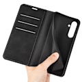 Miniatyrbilde 6 av 9: Samsung Galaxy A26 5G Skin-touch Feeling Magnetic Phone Case Black