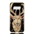 Pikkukuva 1 / 5: Luminous Glow Pattern Printing TPU Case for Samsung Galaxy S10e - Elk Pattern Black