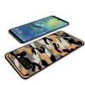 Miniatyrbillede 3 af 5: NXE Camouflage Pattern TPU Cover for Samsung Galaxy S10 - Yellow Yellow