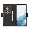 Miniatyrbild 9 av 10: LC.IMEEKE Wallet Case Fodral till Samsung Galaxy S23 - Svart Svart